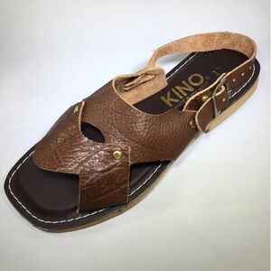 Kino Brown Leather Sandals
